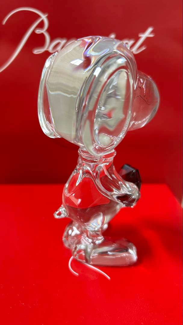 (新品)Baccarat バカラ × SNOOPY クリスタル