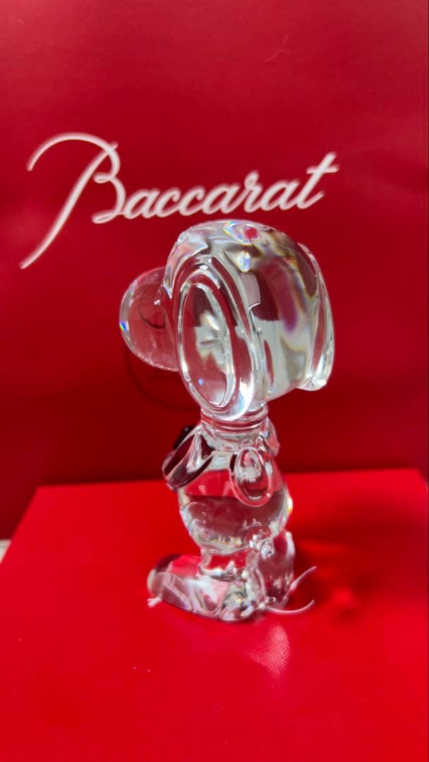 (新品)Baccarat バカラ × SNOOPY クリスタル