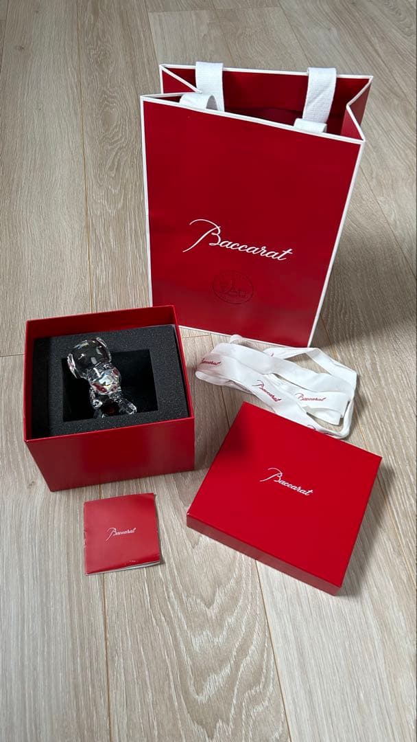 (新品)Baccarat バカラ × SNOOPY クリスタル