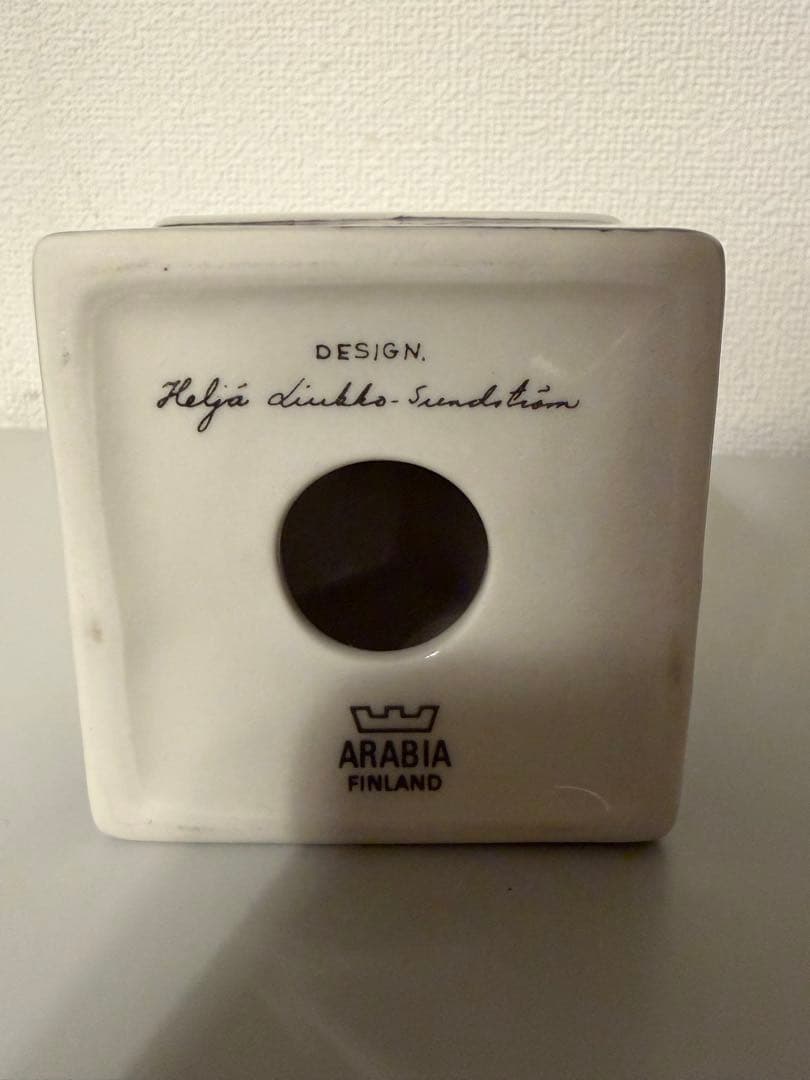 北欧 陶器 ハウス オブジェ 家型 置物 インテリア　アラビア　ARABIA