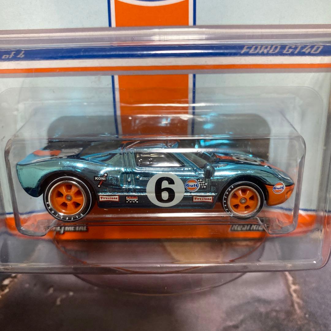 ミニカー Hot Wheels RLC Ford GT40 Gulf