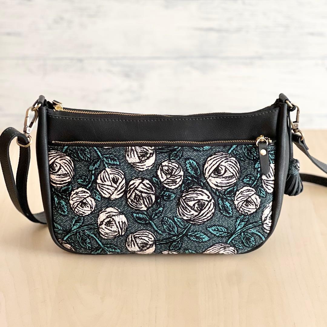 本革&rosy ショルダーバッグ　TB602-041