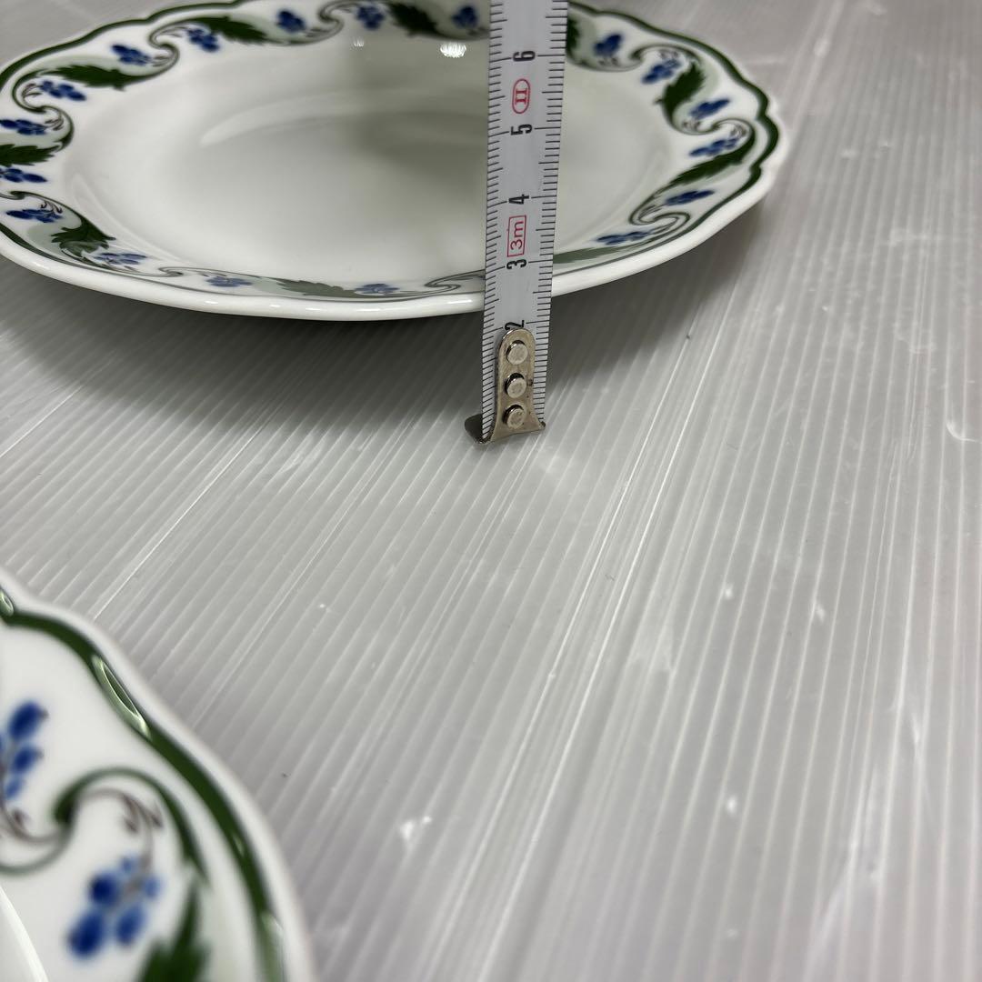 食器　マイセン　2皿セット　丸皿　ケーキ　サラダ　デザート皿　マホニア