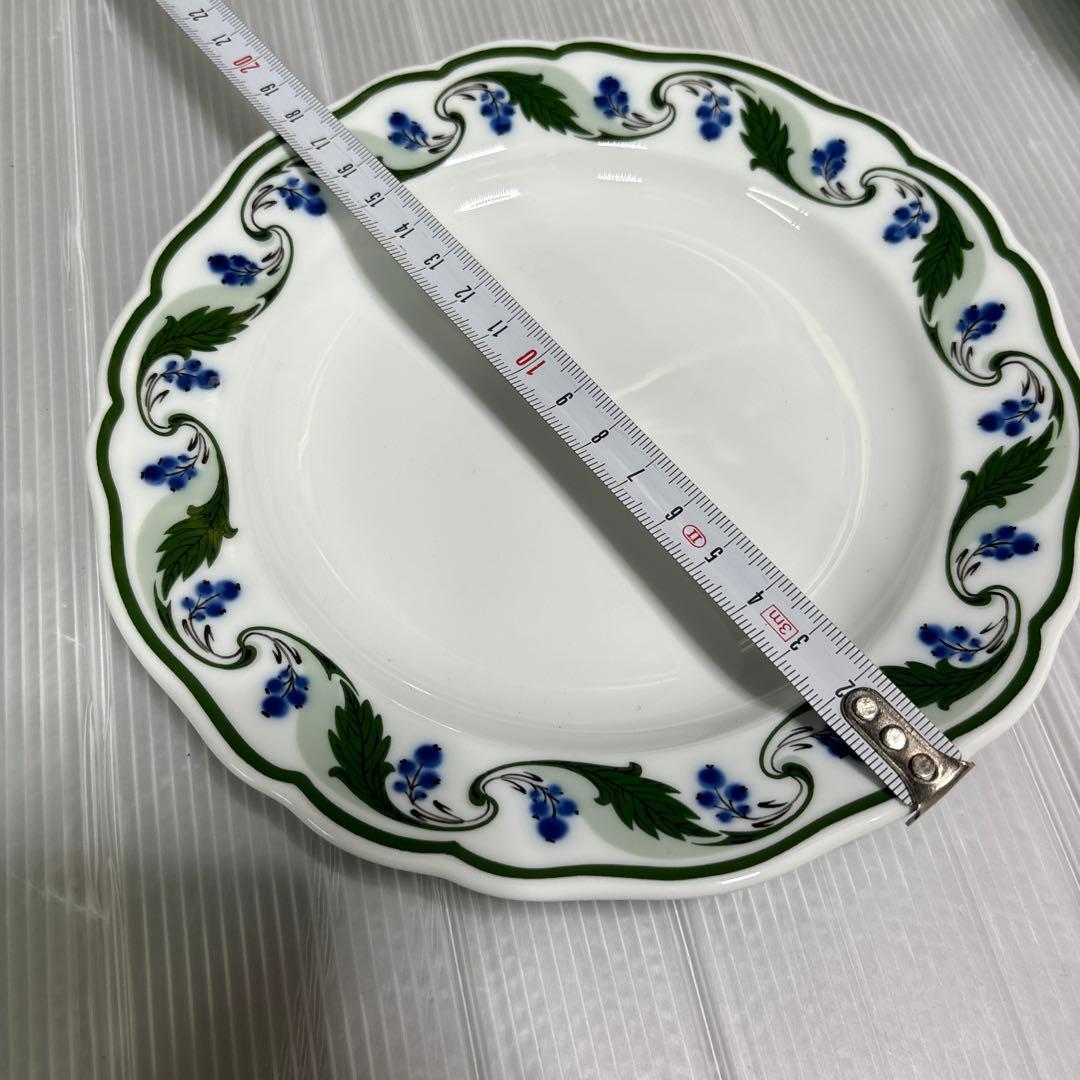 食器　マイセン　2皿セット　丸皿　ケーキ　サラダ　デザート皿　マホニア