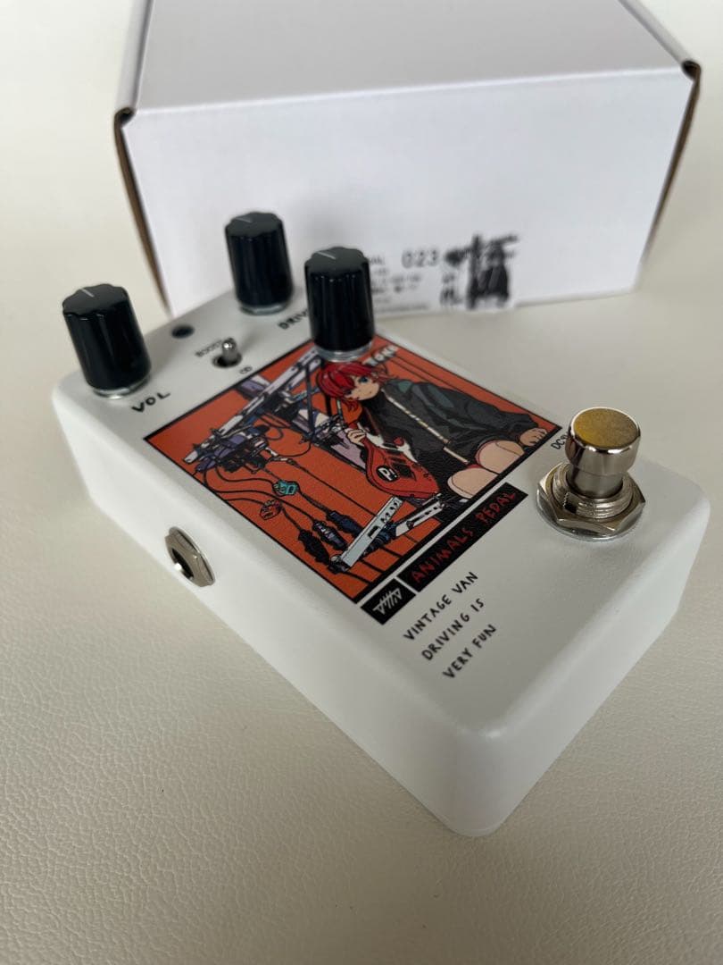Animals Pedal Custom 023 アカサカハル \"電柱\" 黒ノブ