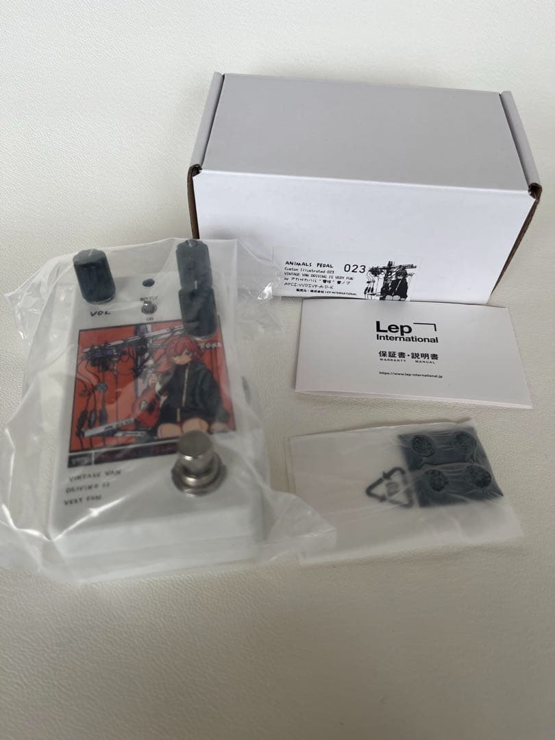 Animals Pedal Custom 023 アカサカハル \"電柱\" 黒ノブ