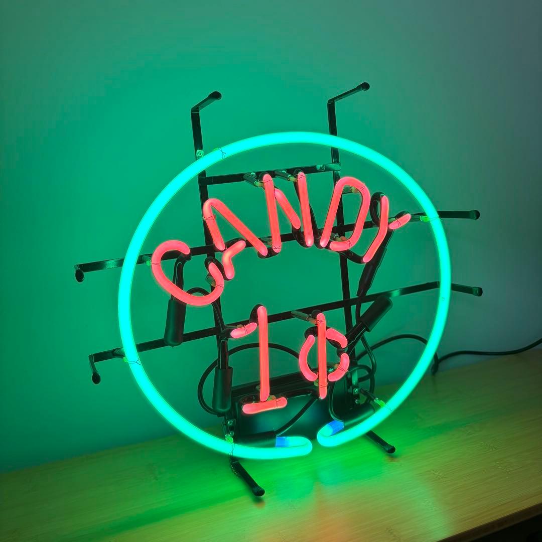 ネオンサイン　CANDY 1c