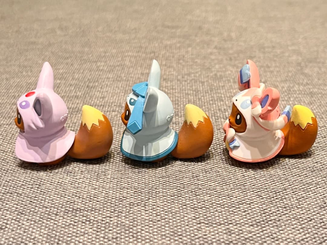 ポケモンセンター限定 イーブイ ポンチョシリーズ フィギュア 6種
