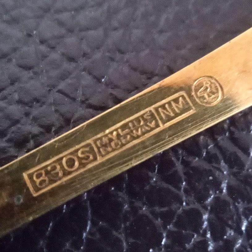 MYLIUS 830S ノルウェー銀器 14点セット