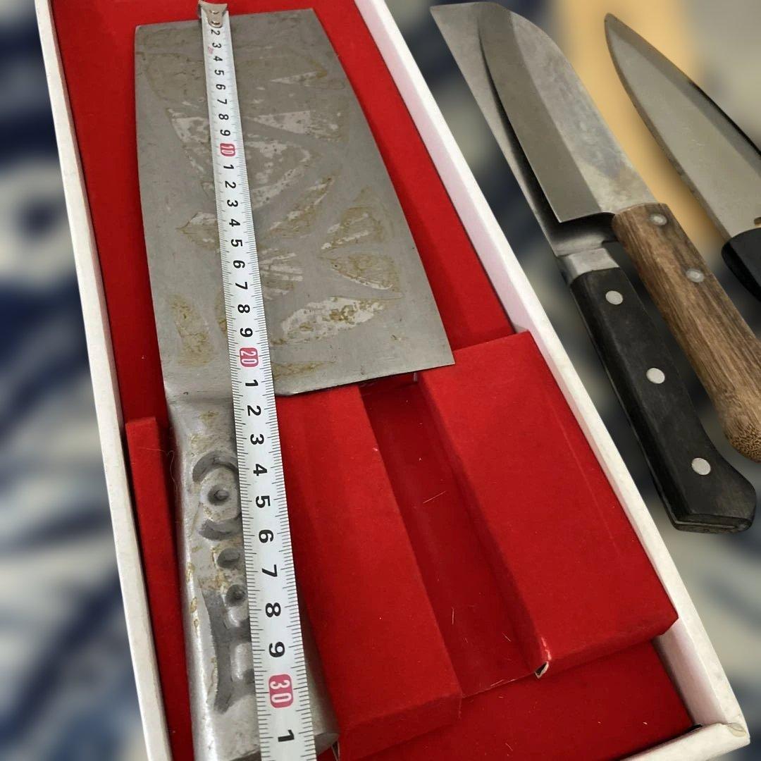 包丁 五種 中国三羊牌 佛山鋼刀 角馬 宗丹 パメッソ - メルカリ