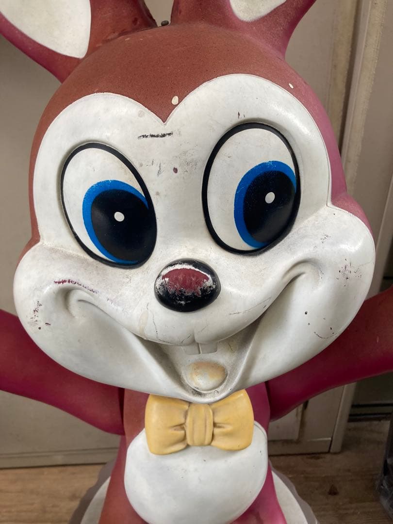 昭和レトロ 当時物 エスエス製薬 ぴょんちゃん 非売品 特大ソフビ ビンテージ