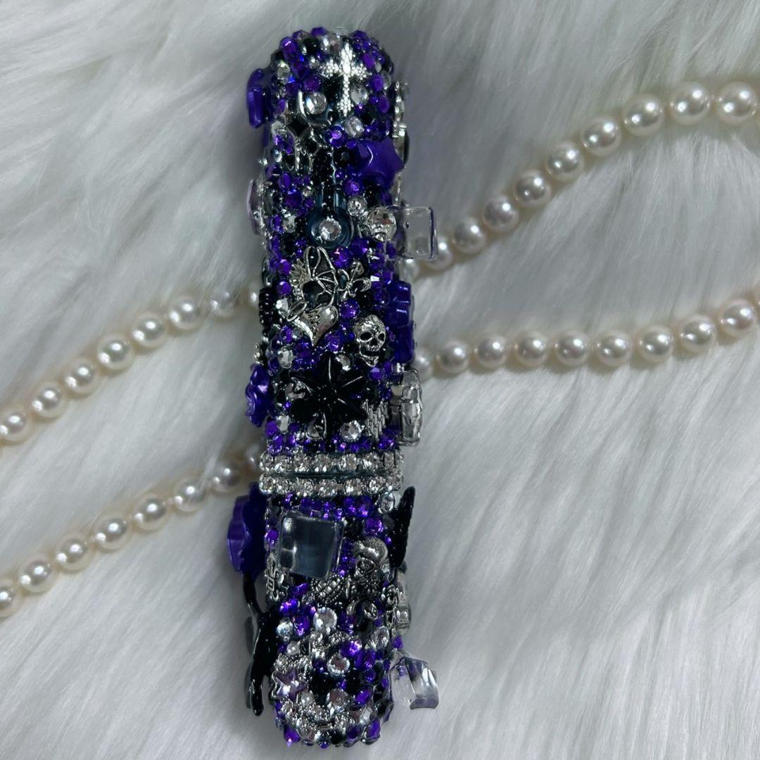 iQOS イルマワン デコケース アイコスデコ 現品限り 紫 黒 地雷