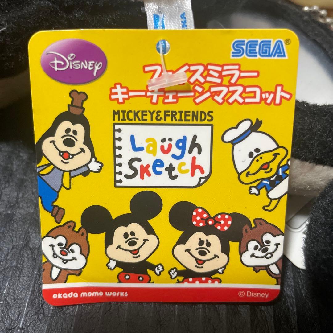 ラフスケッチ laugh sketch ディズニー グーフィー キーホルダー 鏡