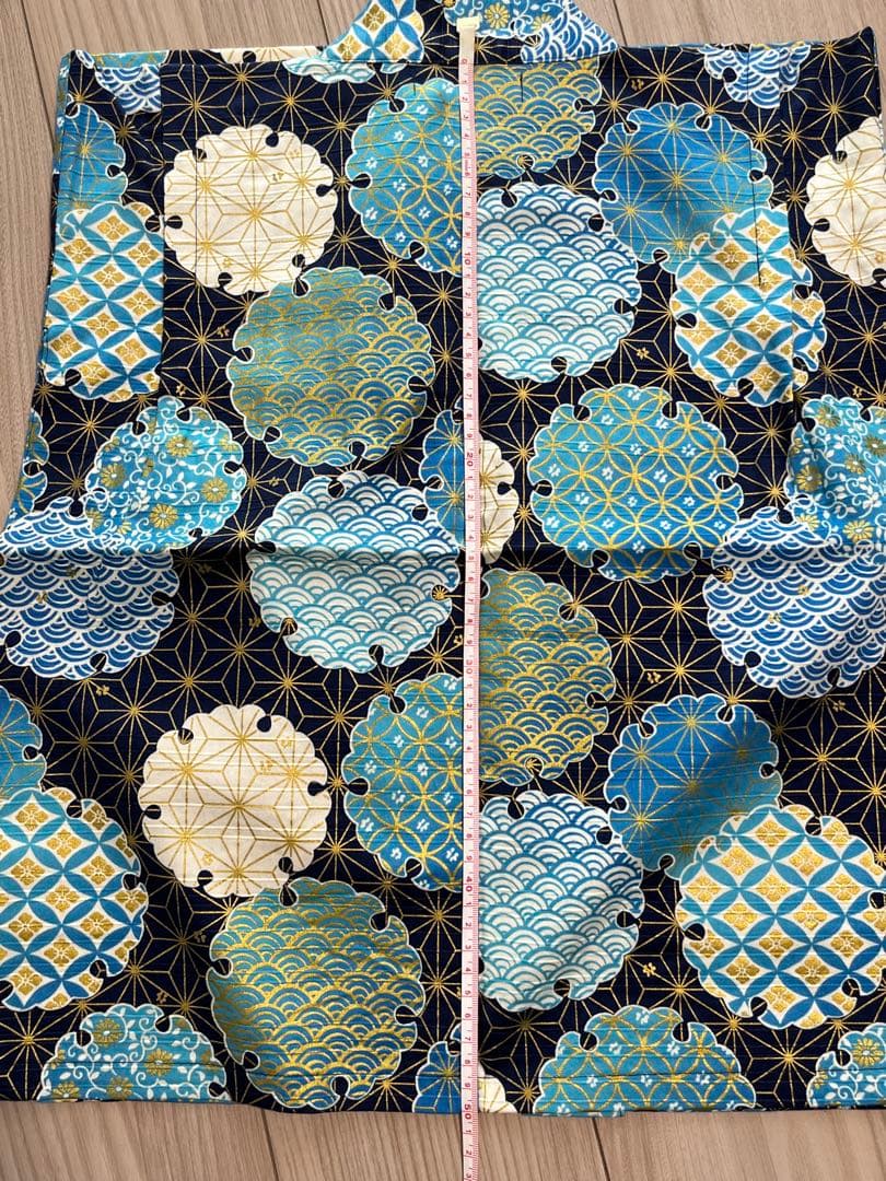 【ほぼ新品】90 袴 男の子 子供用 伝統的な和服セット　着画あり（2枚目）