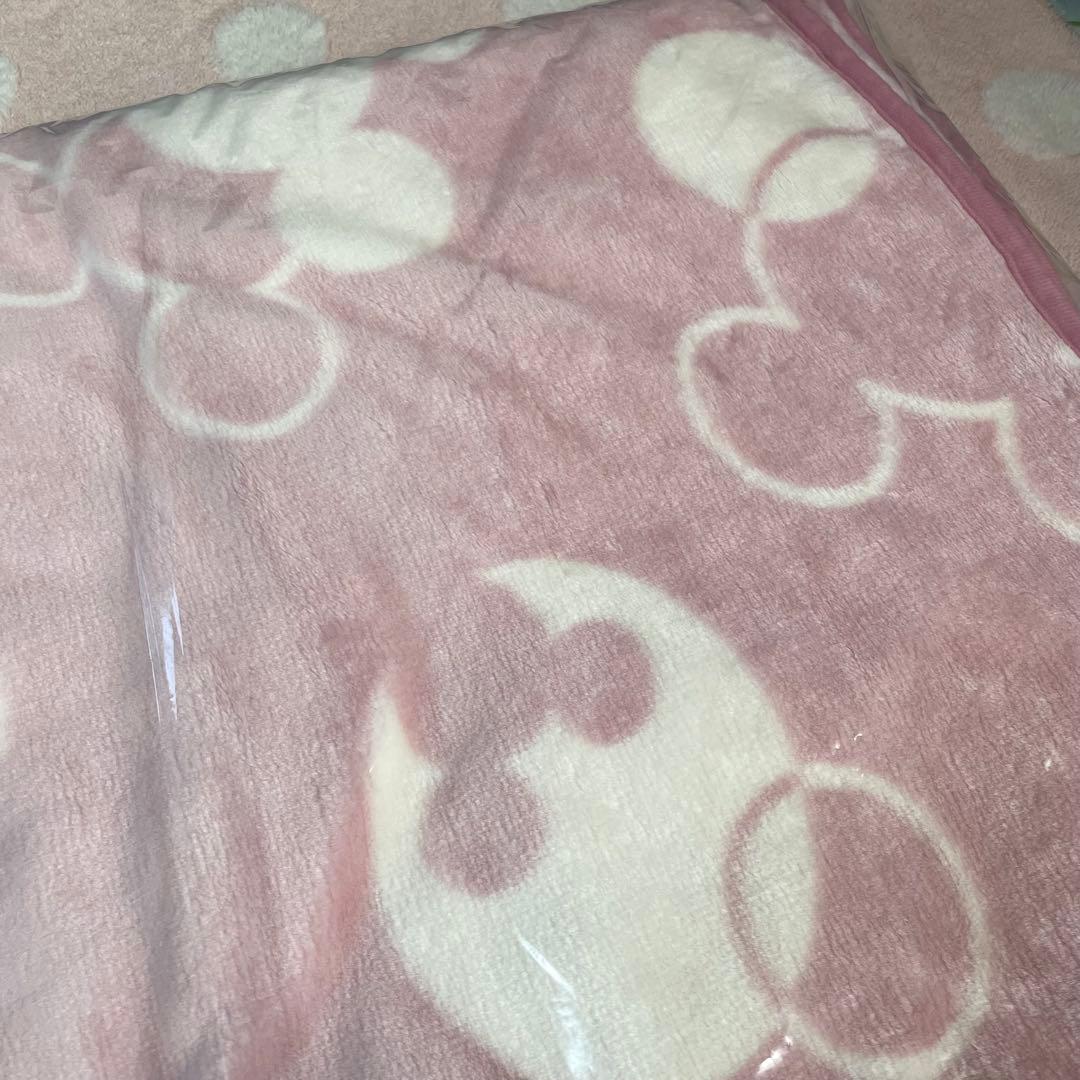 【新品未使用】ディズニー 合わせ毛布 ピンク シングル 2セット