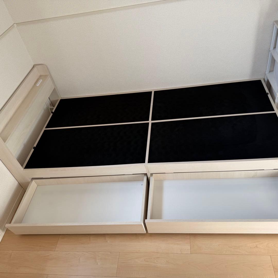 ニトリ シングルベッドフレーム