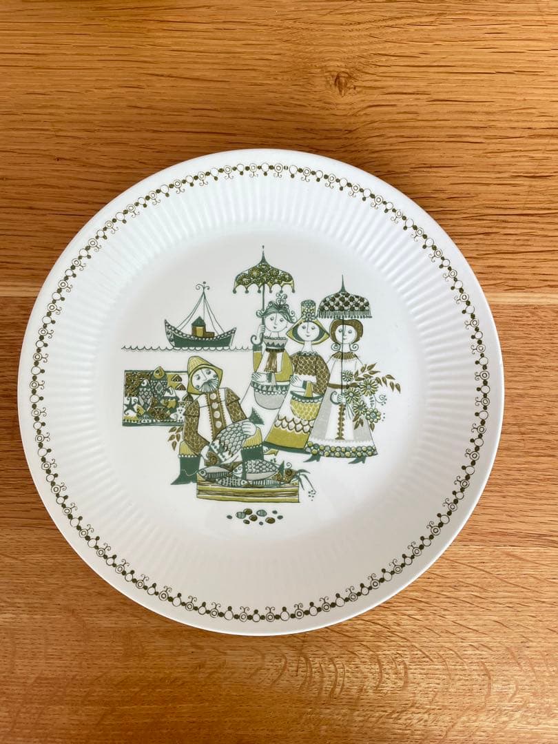 ヴィンテージ 北欧 ノルウェー製 Figgjo フィッギオ プレート皿 24