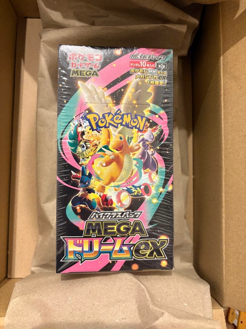 ポケモンカードゲーム MEGAドリームex シュリンク付き - メルカリ