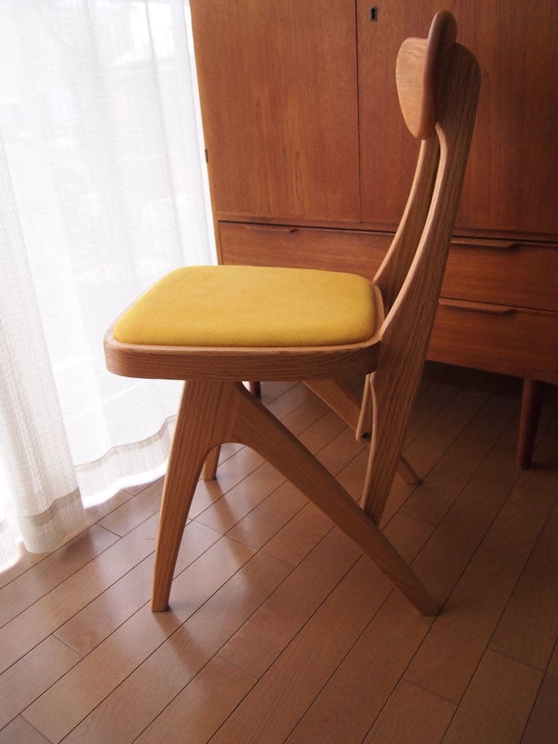 ミナペルホネン マルニ木工 デルタチェアB ハンドメイド 生地