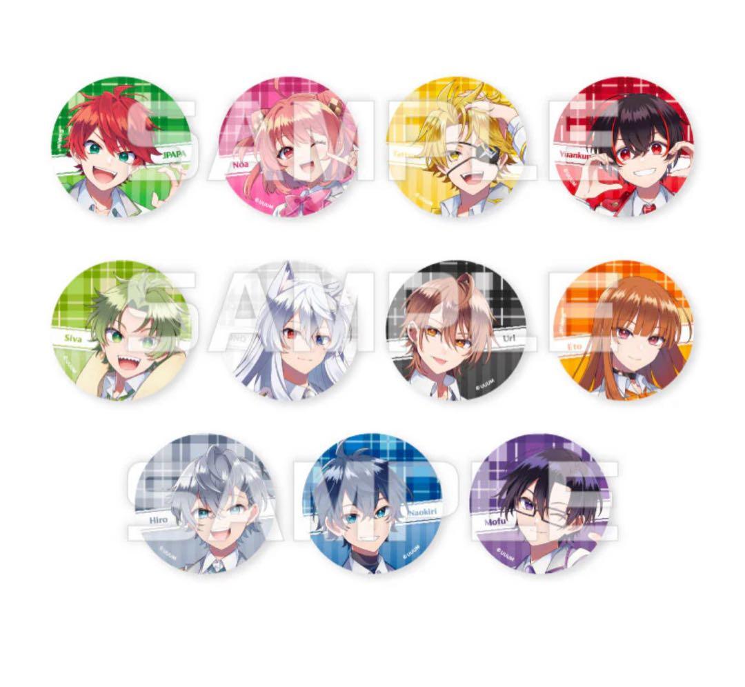 3点セット シヴァ 缶バッジ カラフルピーチ からぴちパラダイス2025