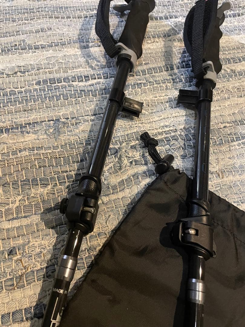 ミズノ　ウォーキングポール　折りたたみ式