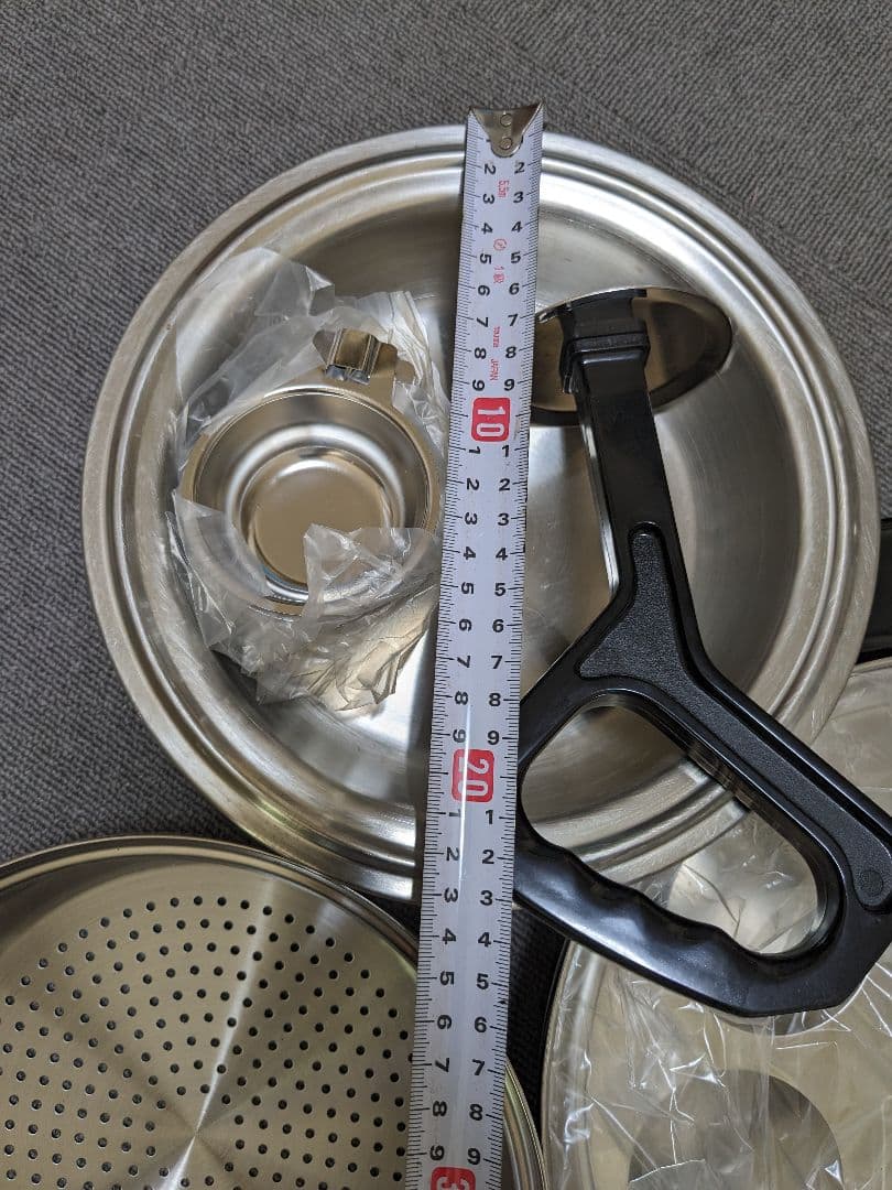 ラスタークラフト イージーウェア 両手鍋 片手鍋 フライパン セット