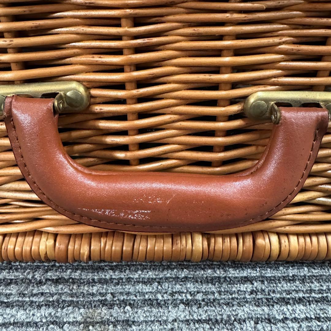 OPTIMA オプティマ ピクニックバスケット アンティーク雑貨 カラトリー