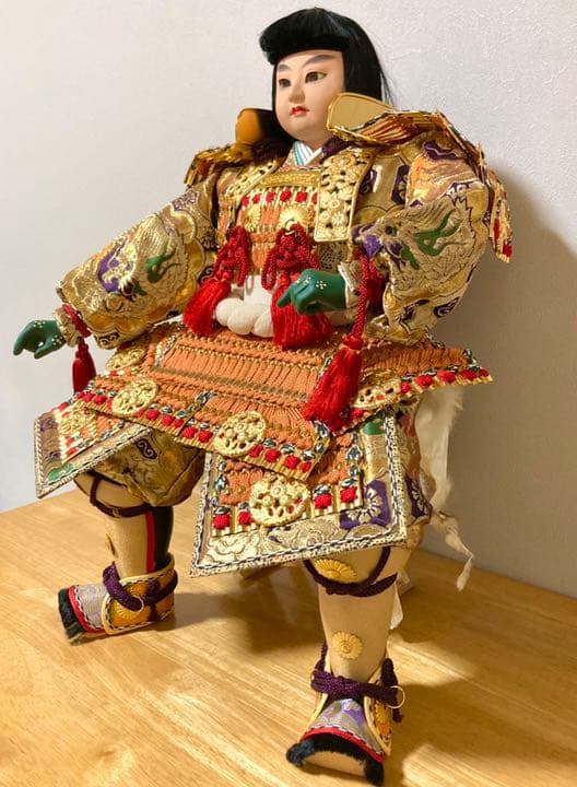 子供陣大将 陣屋飾り 登龍 五月人形 こどもの日