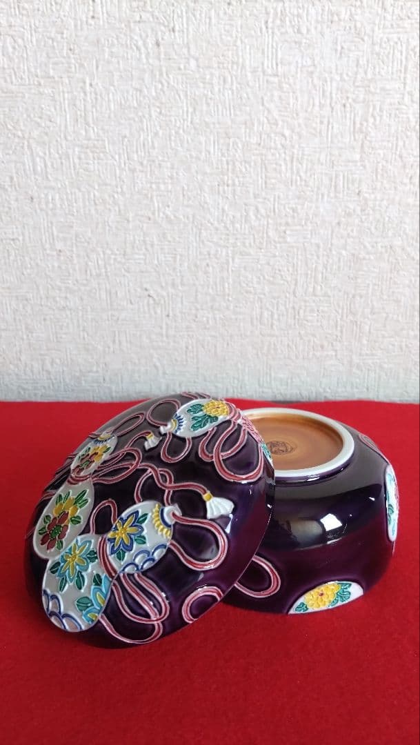 伊藤南山 昇峰 京焼 清水焼 交趾 イッチン 蓋物 無病 六瓢 - メルカリ