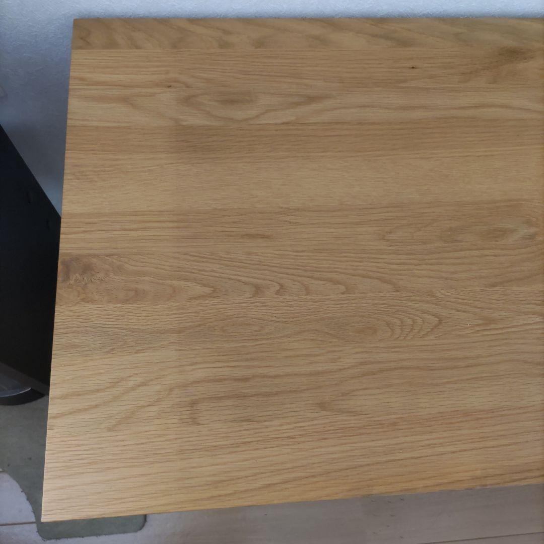 無印良品　デスク　勉強机　オーク材