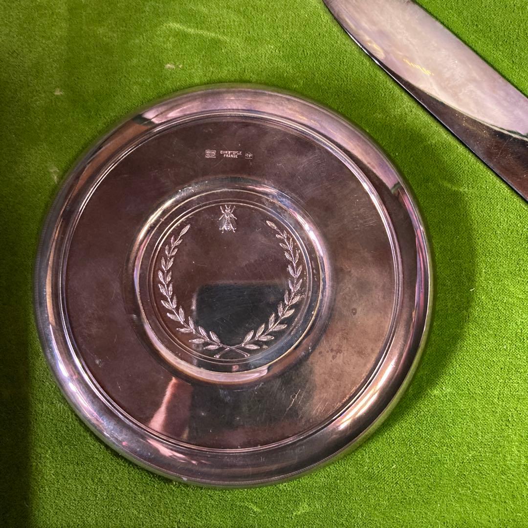 激レア　クリストフル　NAPOLEON　ペーパーナイフ　トレイ　栓抜き　銀仕上