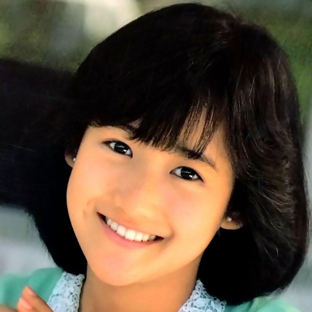 一*郎様 ☆岡田有希子☆グリコ カフェゼリー☆下敷き☆おまけ付☆昭和