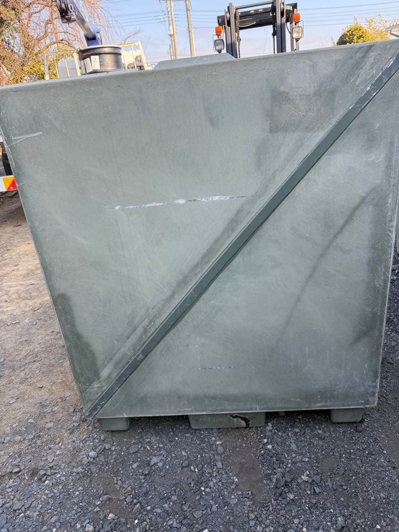 米軍 放出品 コンテナ 世田谷ベース 倉庫 道具箱 物置 FRP - メルカリ