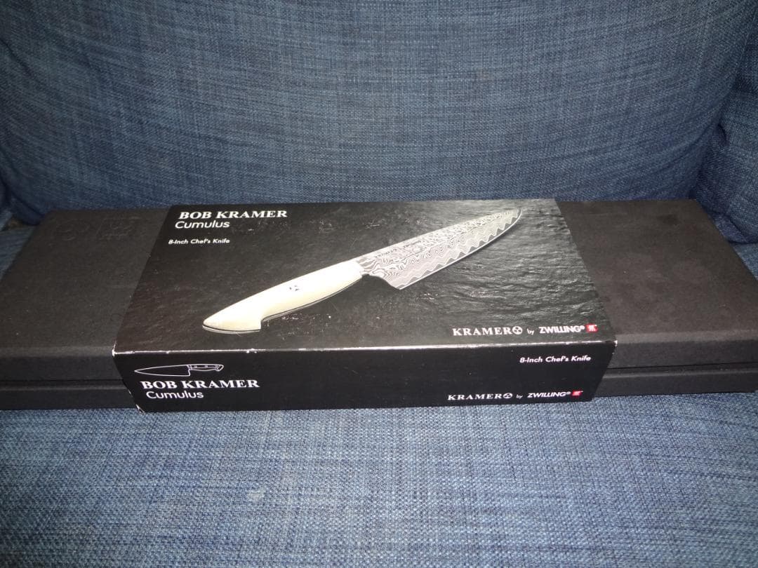 希少終売　　ボブクレーマー　三徳包丁　２０ｃｍ　キュミュラス USED