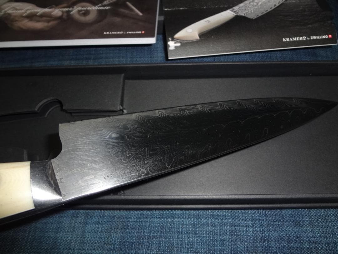 希少終売　　ボブクレーマー　三徳包丁　２０ｃｍ　キュミュラス USED