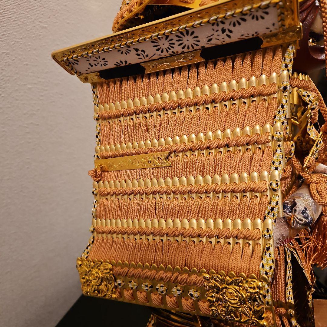 吉徳監製　鎧兜兜　玉鳳作　緋絲織之大鎧