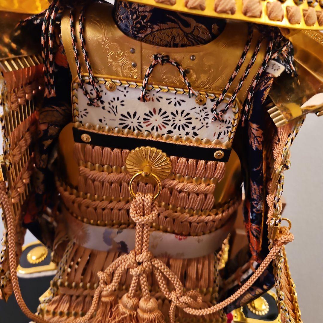 吉徳監製　鎧兜兜　玉鳳作　緋絲織之大鎧