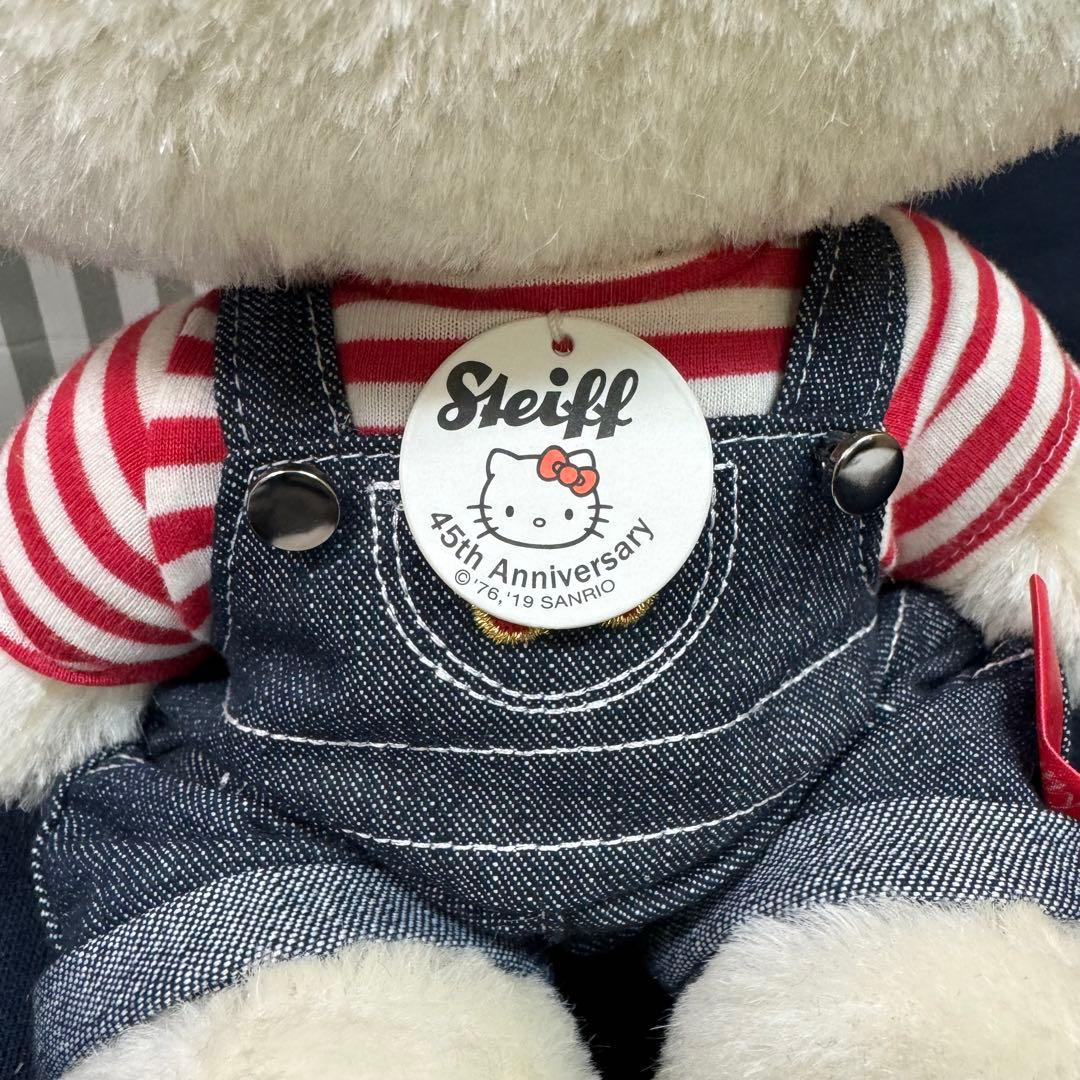 137-91 限定品 2019 シュタイフ×ハローキティ コラボ テディベア