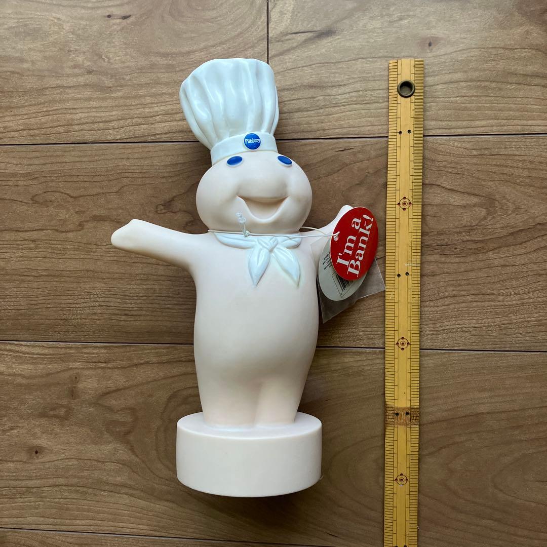 doughboy ドゥボーイ ドゥーボーイ ソフビバンク 貯金箱 シール付き