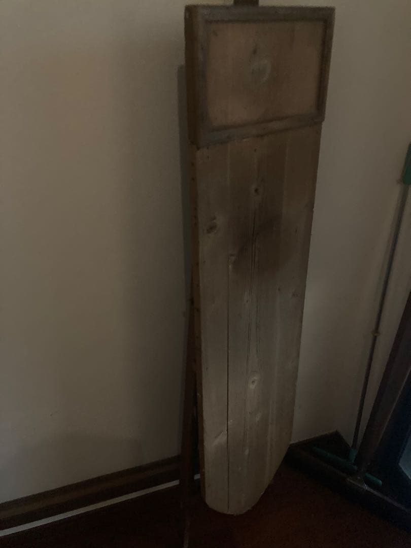 ビンテージ　木製折りたたみアイロン台