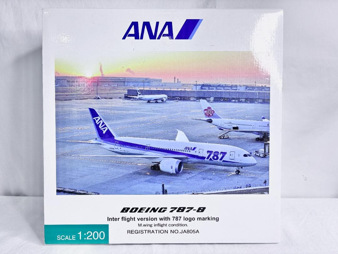 ANA ◼︎ 全日空商事　logo marking・JA805A　特別塗装　レア