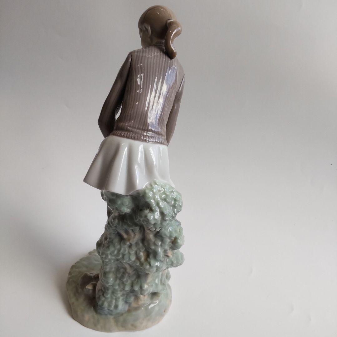 美品 LLADRO リヤドロ フィギュリン レディゴルファー ナイスパット 絶版