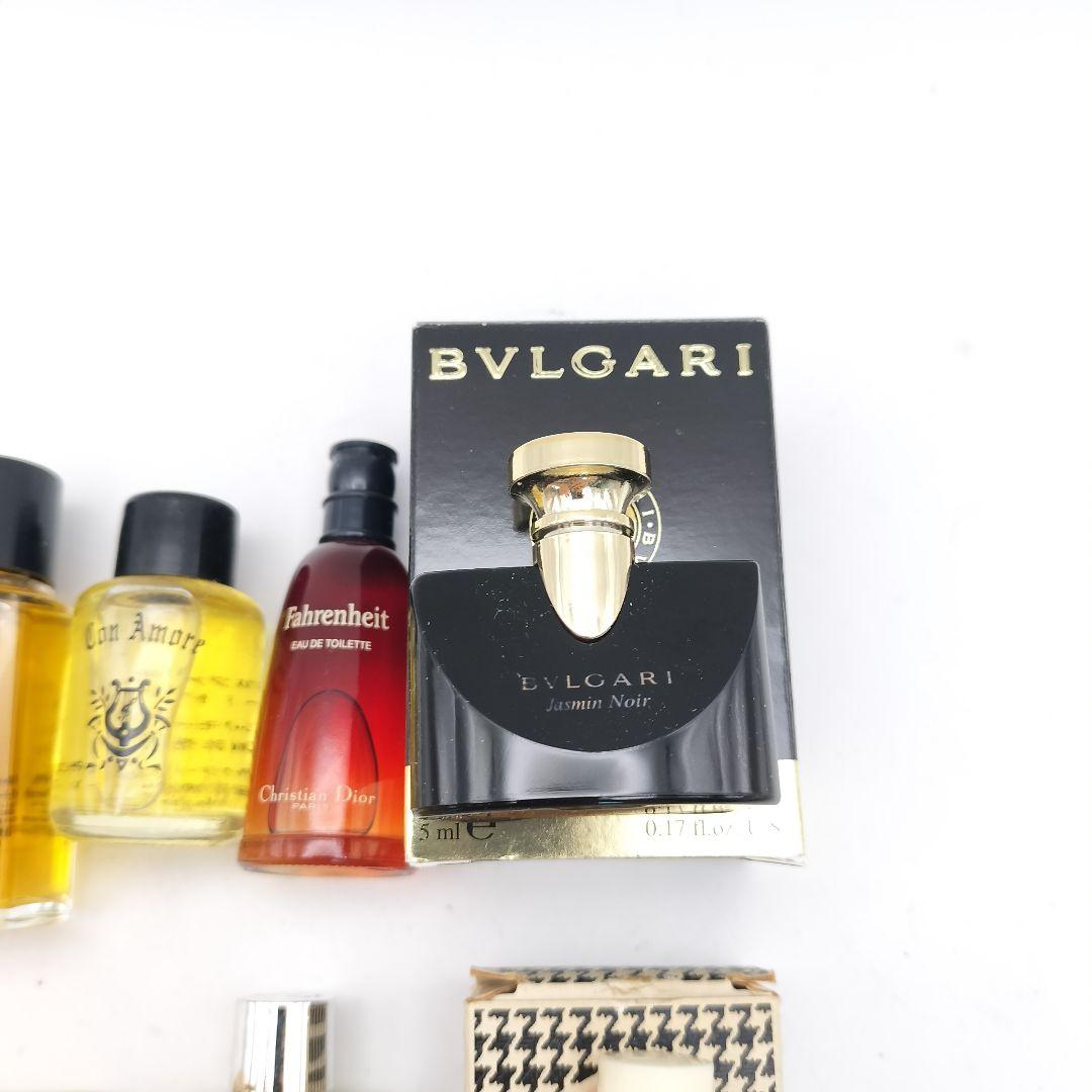 □未使用 ブランドミニ香水7個 ブルガリ ディオール マックス