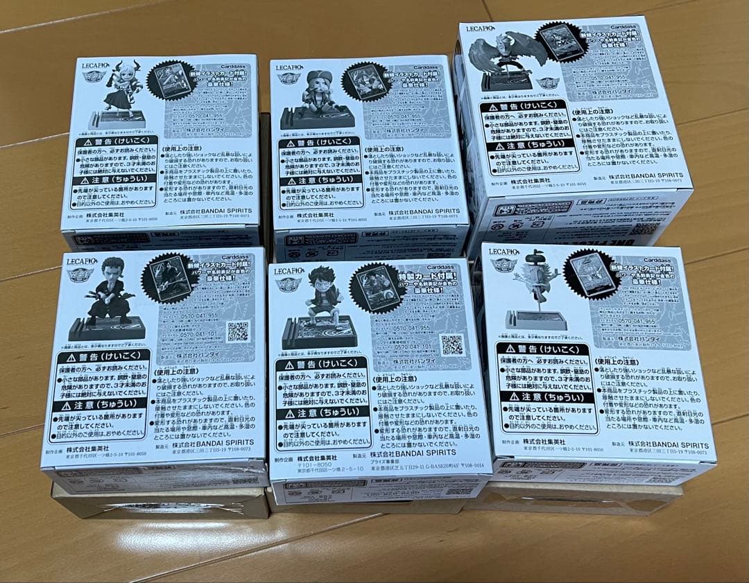 新品未開封レカフィグ ワンピース 6種コンプ ルフィ ゾロ マルコ