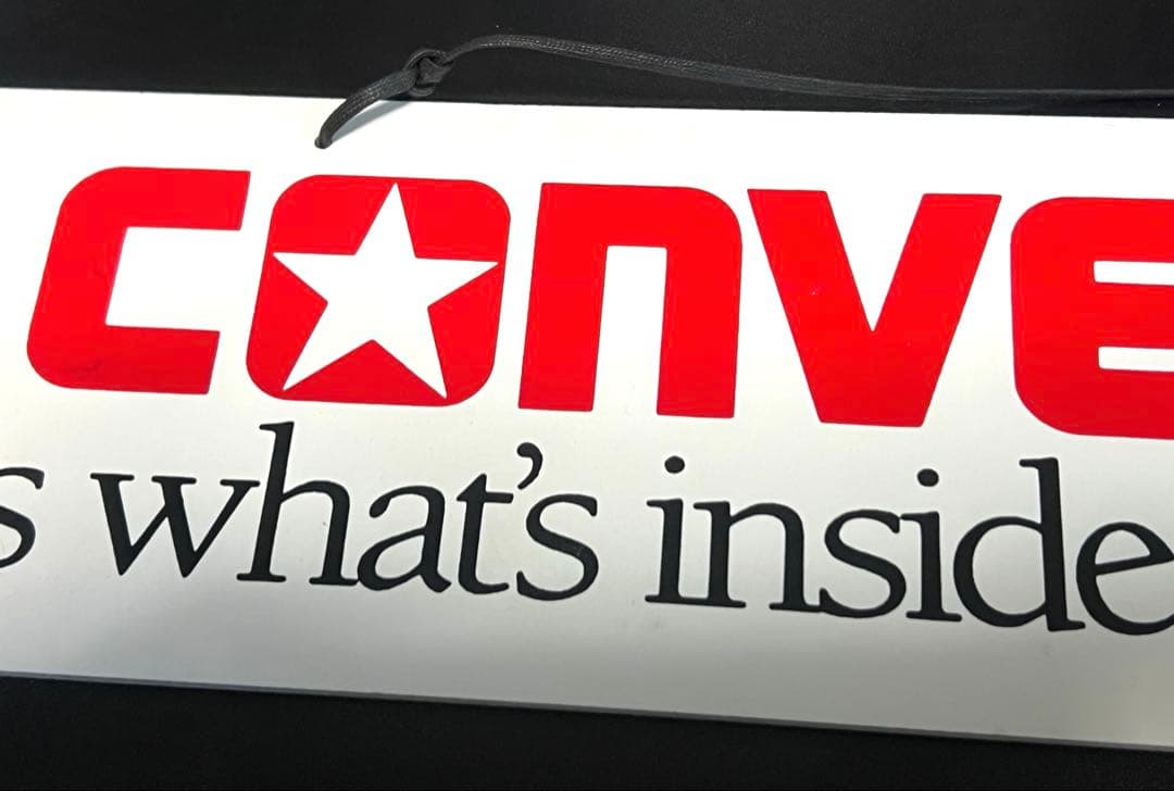 converse 超希少非売品　ディスプレイボード　コレクターアイテム