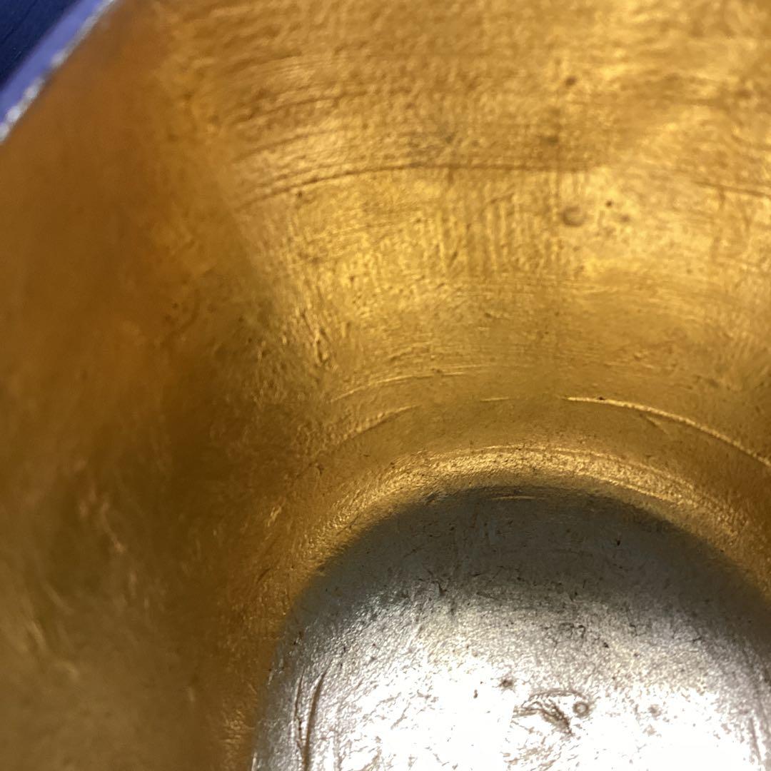 京焼内本金箔南蛮筒向付6客　新品未使用　　初代今橋直山作