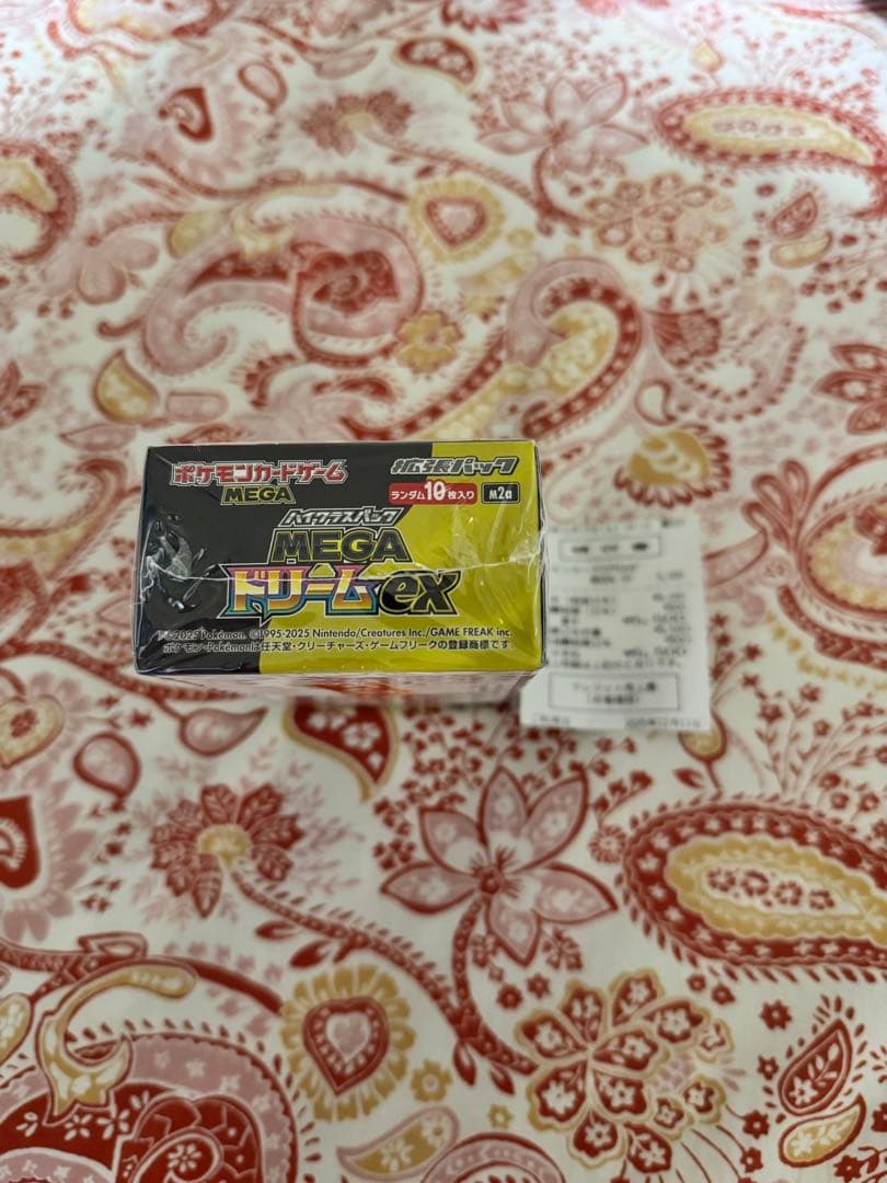 ポケモンカードゲーム MEGA ドリームEX シュリンク付き 新品未開封