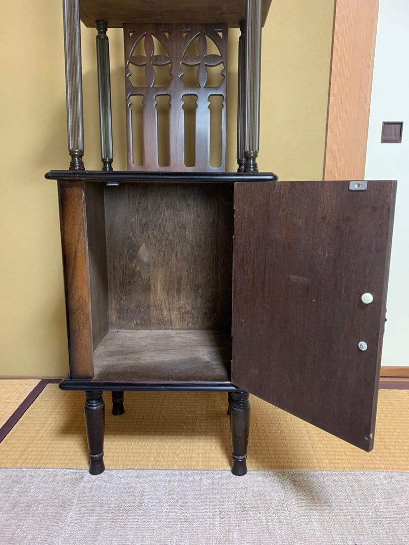 昭和レトロ　棚　アンティーク家具