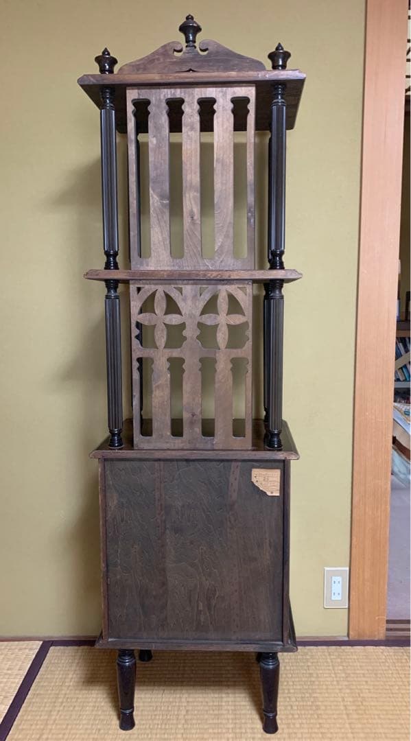 昭和レトロ　棚　アンティーク家具