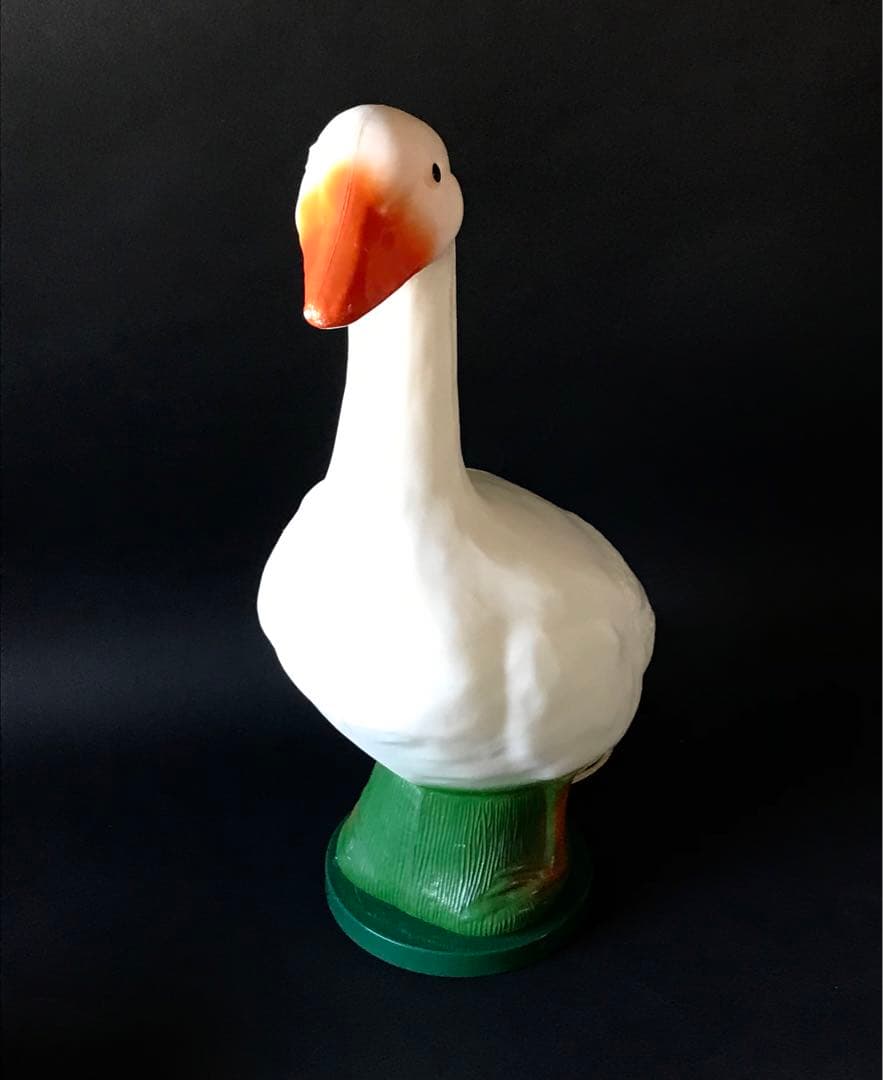 ビンテージ アヒルのライト グースランプ ナイトライト 昭和レトロ
